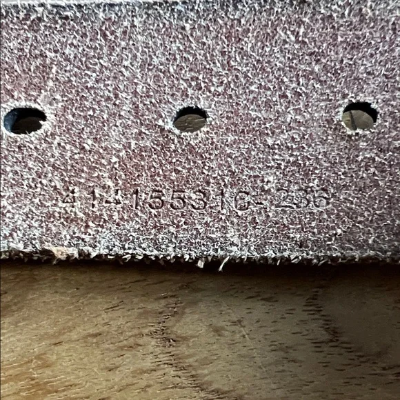 Ralph Lauren Braided Leather Belt in Brown with Brass Buckle - Picture 5 of 9